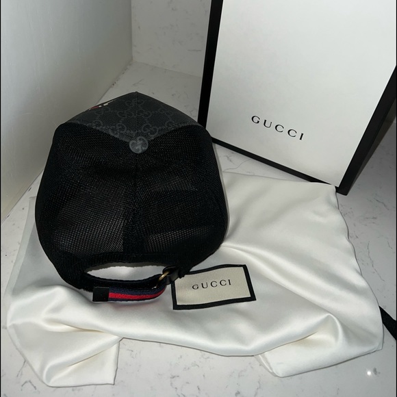 Kingsnake print GG Supreme baseball hat - Picture 5 of 6